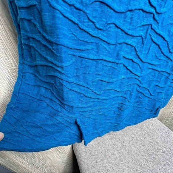 Toad & Co Blue Wave Textured Tank Dress - Picture 6 of 6